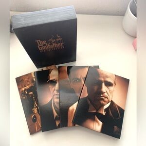 SOLD - The Godfather DVD Collection, 3 Movies + Bonus Features, EUC